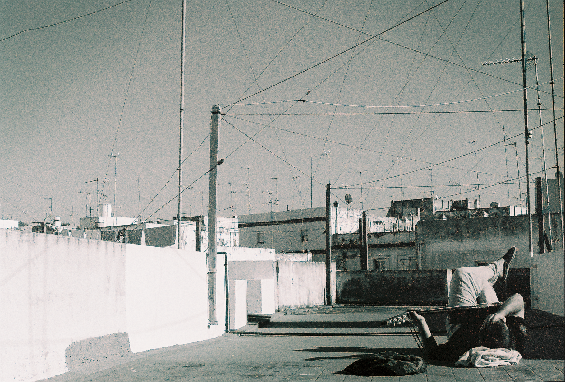 guitar and strings; Cadiz, ESP